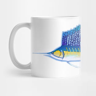 Sailfish Design Mug